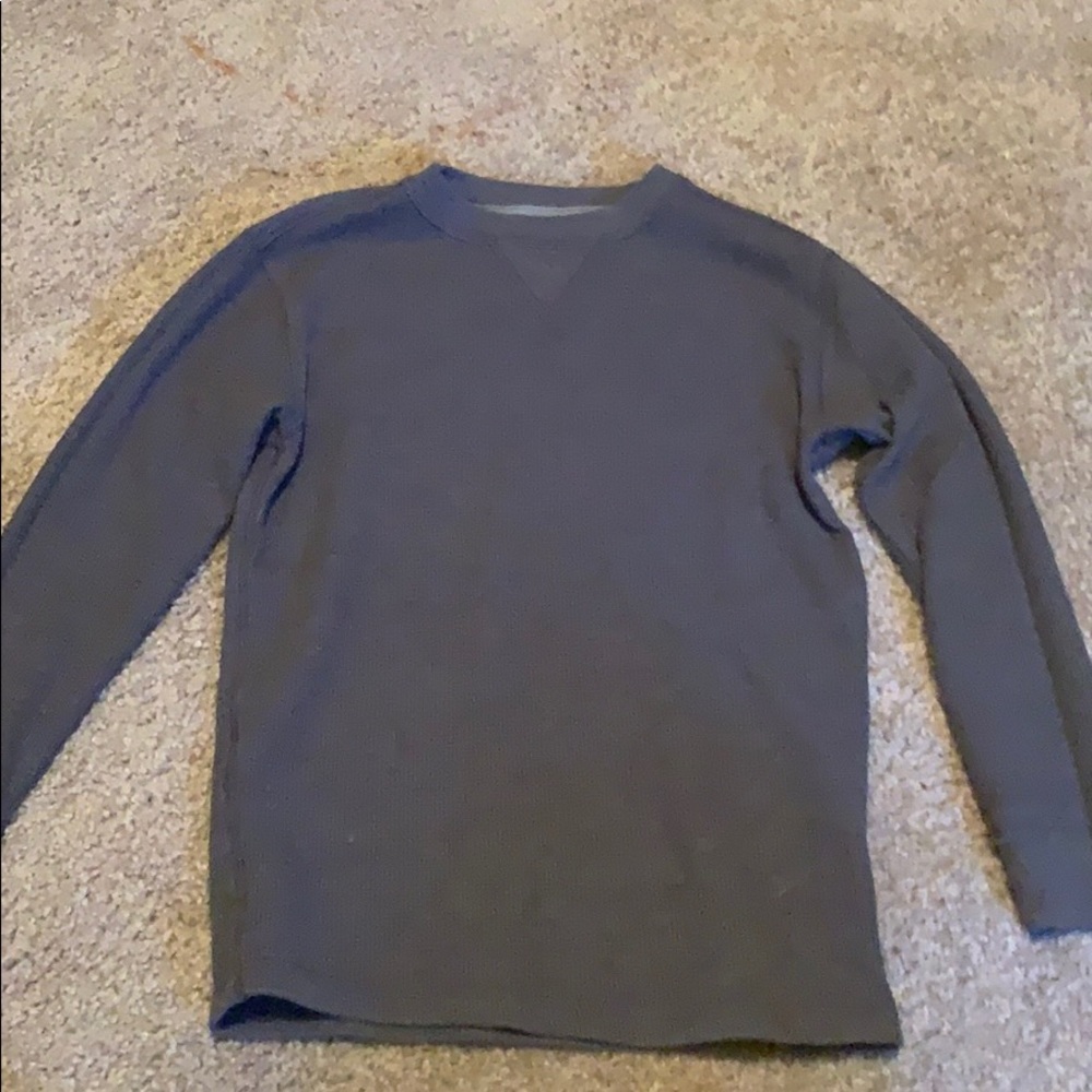 Dark gray long sleeve boy